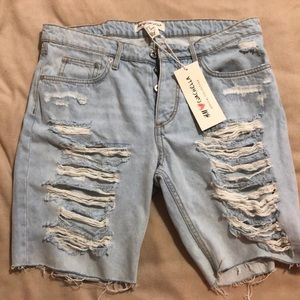Jean shorts
